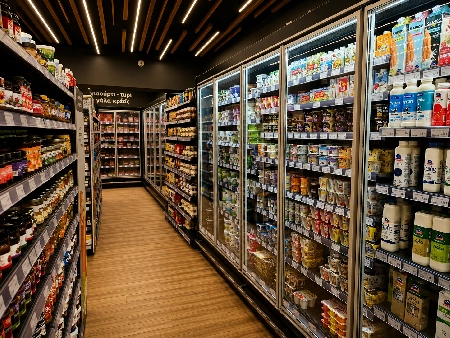 Milk yogurt and dairy products at TOPMARKET Sfakaki