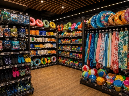 Beach sea essentials inflatables towels and summer items at TOPMARKET Sfakaki