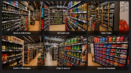 Ποτά snacks κρασιά και γλυκά για BBQ και διακοπές στο TOPMARKET Σφακάκι